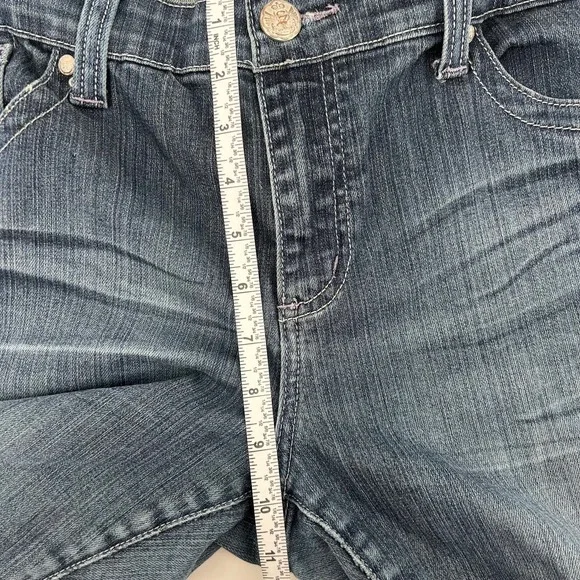 Seven7 Women Size 16 Blue Jeans Denim Skinny Fit Medium Wash Classic Fall Winter - Picture 6 of 12